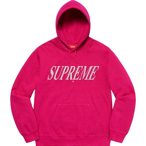 supreme hooded sweatshirt.